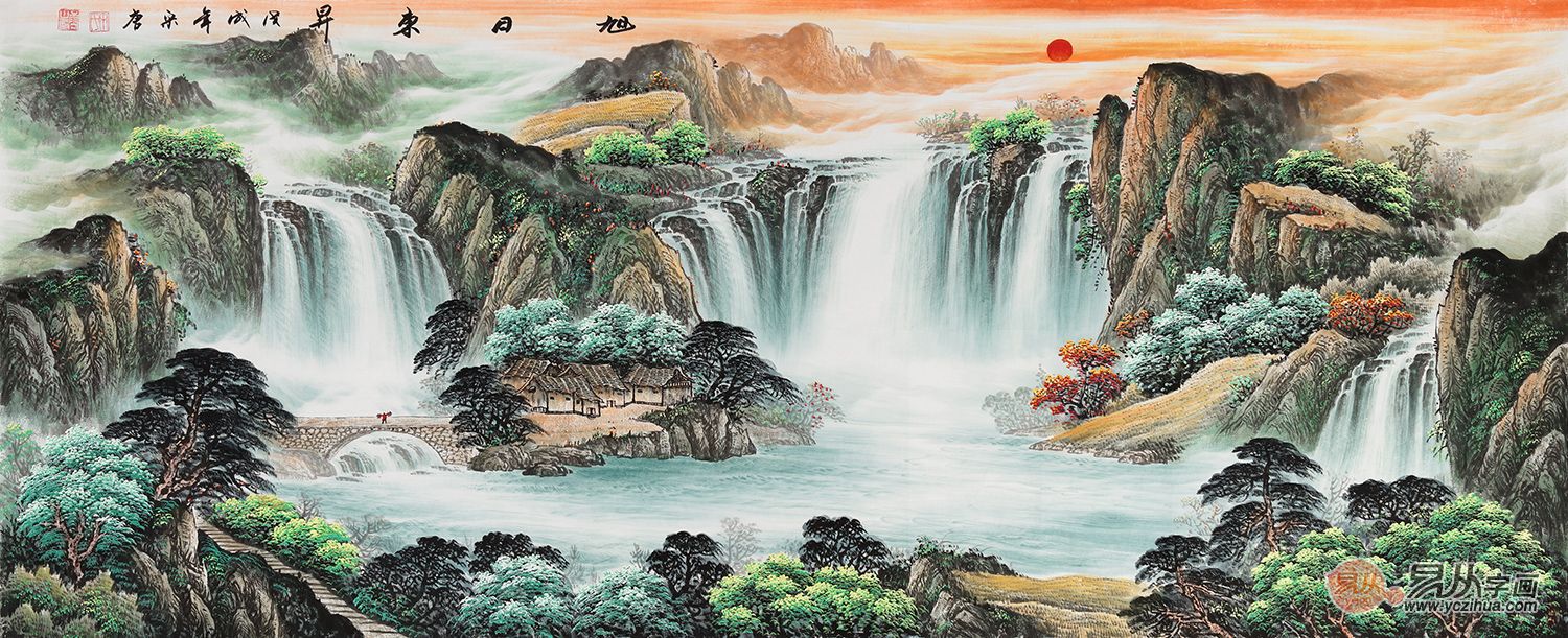 办公室挂什么字画好?原来这才是最好的办公室装饰画选择