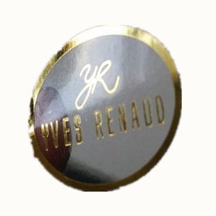 bopp pet烫金烫银封口贴 厚度25u 50u 75u 青岛莱堡泰普标签