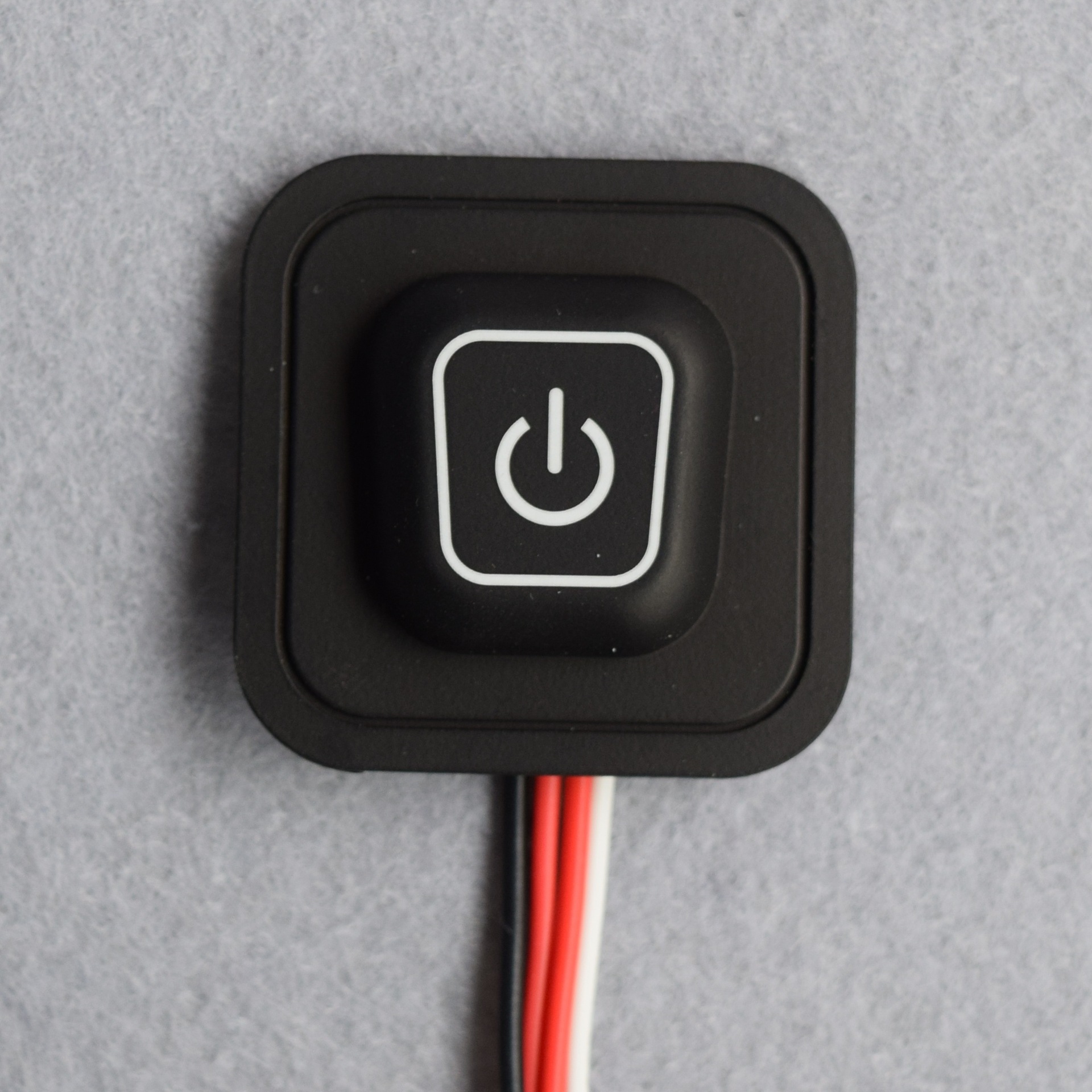 防水调温开关衣服加热开关电热护具开关马甲电热开关三档定时开关