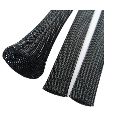 阻燃编织网管/尼龙伸缩线束护套/蛇皮扩充网