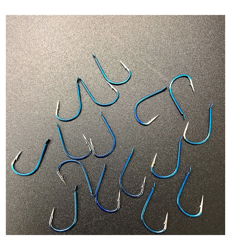 一番鱼钩 垂钓用品批发 鬼刺尖峰海夕有刺(蓝) 日本进口钓钩