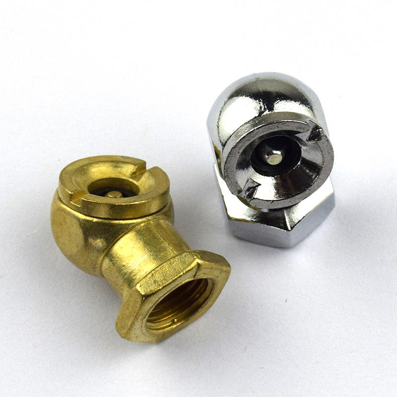 1/4"npt接头 汽车轮胎充气阀连接器 充气夹头配件 球状锁定器