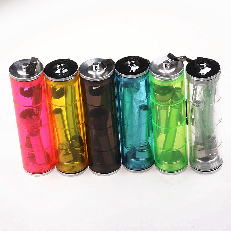 塑料水烟壶 可拆卸水烟斗 易清洗一体式塑料烟斗water pipe