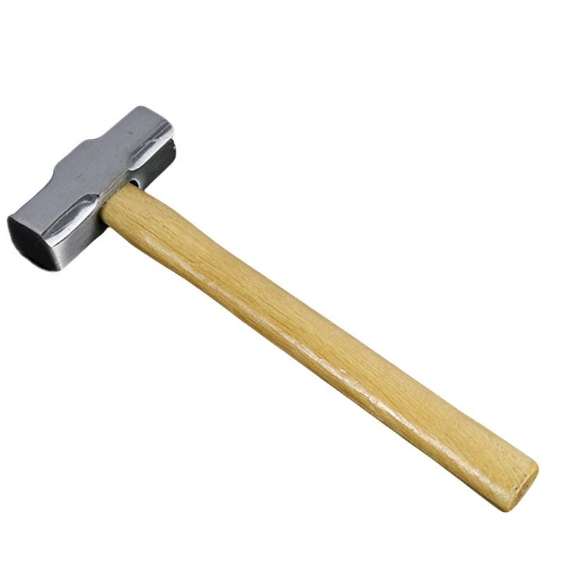 三弘销售8p八角锤木柄 4p6p铁锤子施工榔头工程石工锤八磅锤