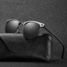 新款偏光太阳镜男士方框墨镜0911欧美潮流防紫外线太阳眼镜