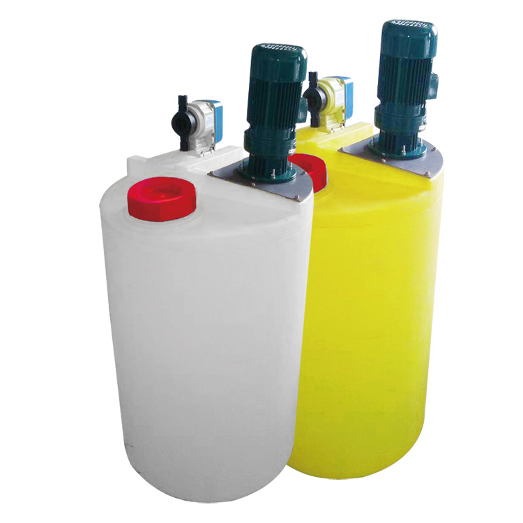 常州厂家200升加药箱搅拌罐 搅拌桶可配电机加药装置 200l投药桶