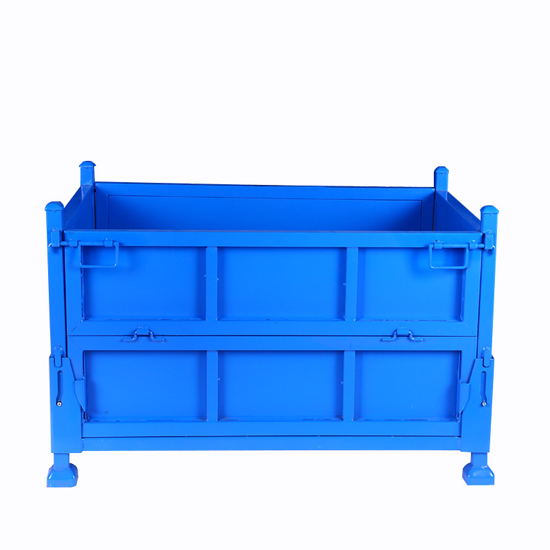 厂家批发钢材折叠料架 周转架 存放料箱重型堆垛架专业生产可定制