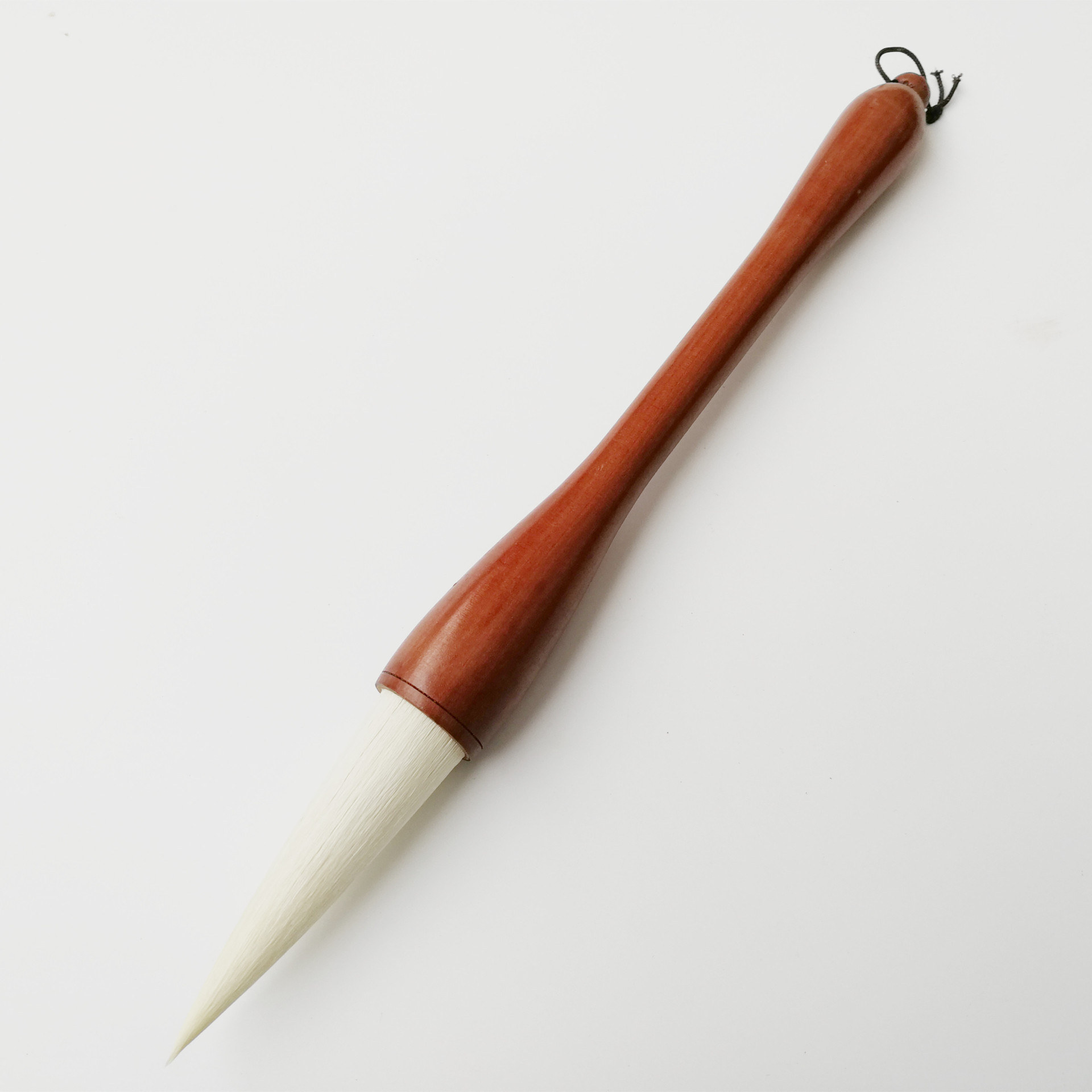 批发实木一体杆羊毫毛笔古韵羊抓羊毫好斗笔写对联单支抓笔10384