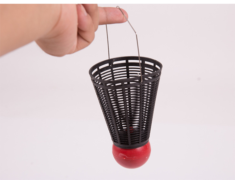 渔具垂钓配件 羽毛球打窝器钓鱼用品装备 鱼饵底窝打窝料器撒饵笼