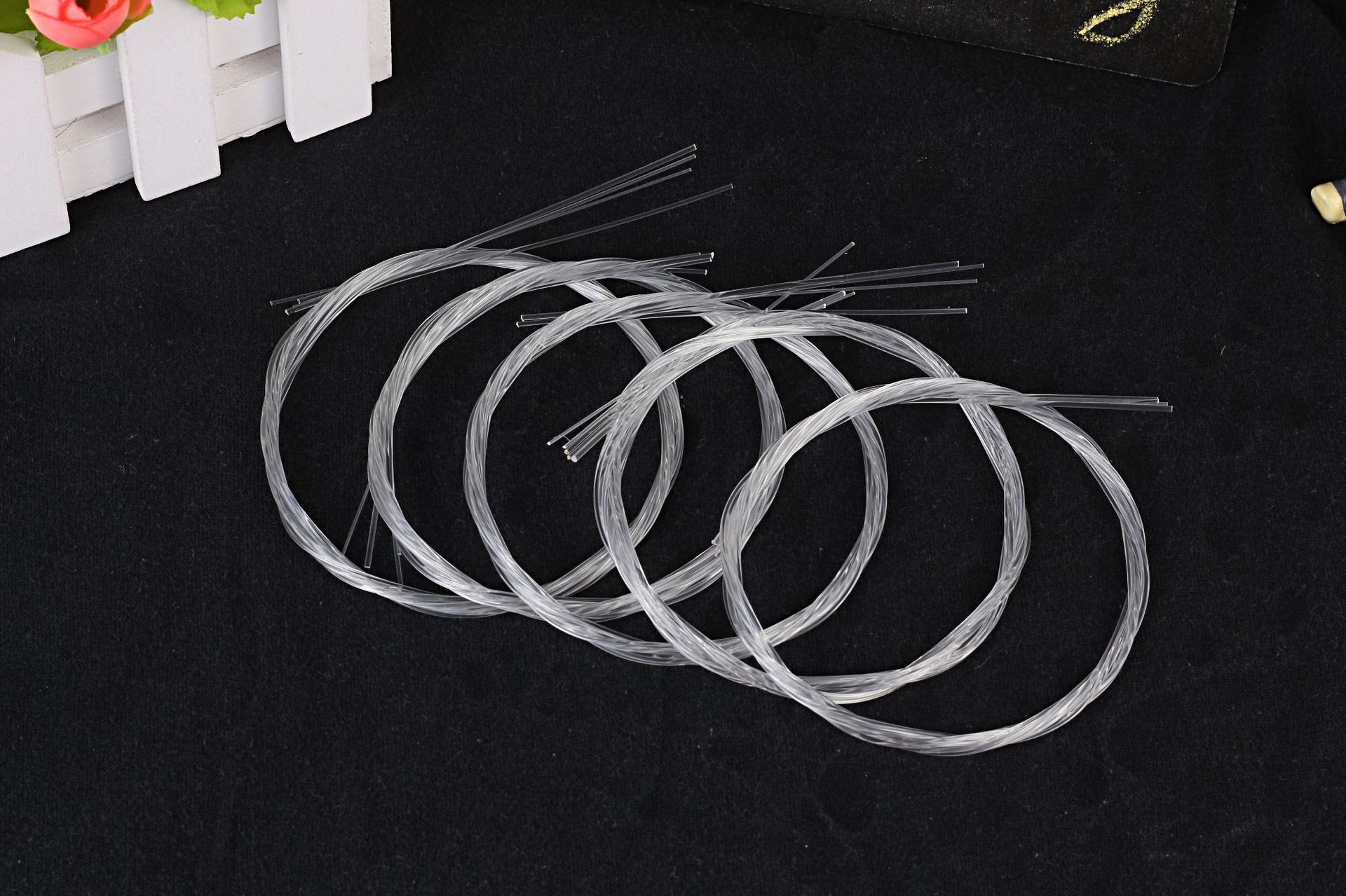 仿碳素尤克里里琴弦 小吉他ukulele尼龙琴弦 乌克丽丽专用琴弦