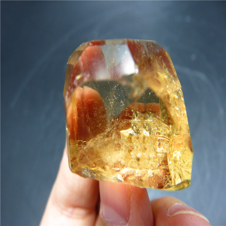 托帕石 天然宝石 清透 原石 巴基斯坦宝石 奇石 摆件 收藏品 tp18