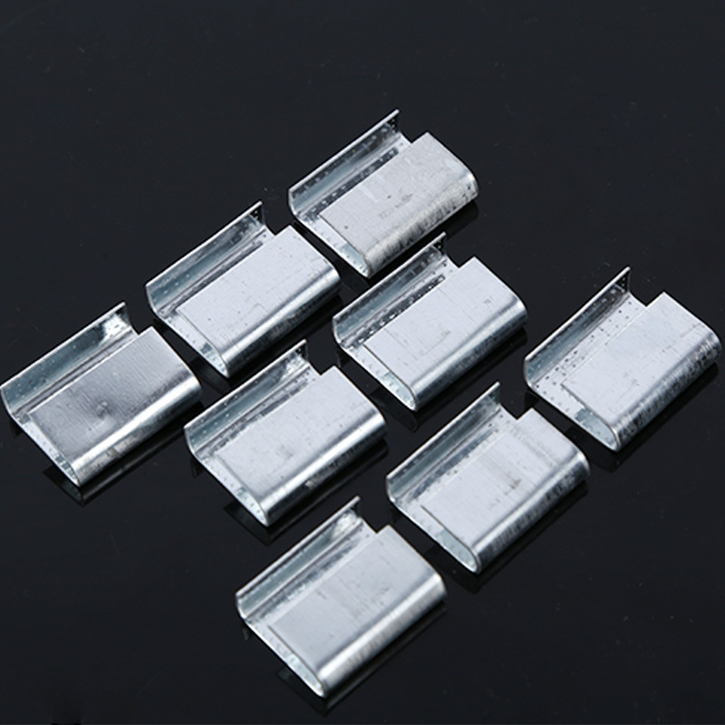 pet塑钢带打包扣1608 包装固定扣 塑钢打包扣