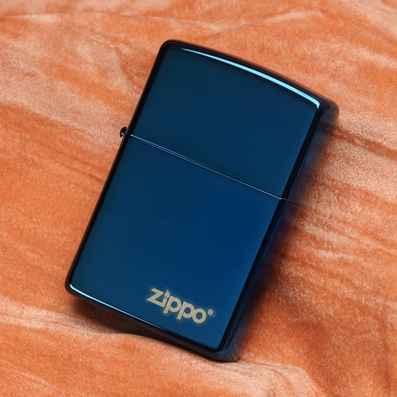 zippo 20446zl 蓝冰标志