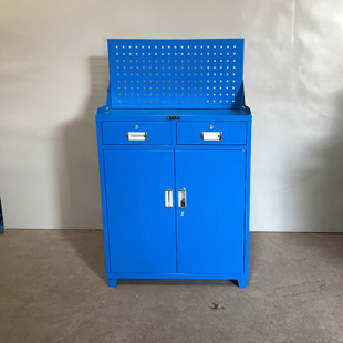 左右抽对开门工具柜 厂家直销五金工具箱 车间零件整理置物柜