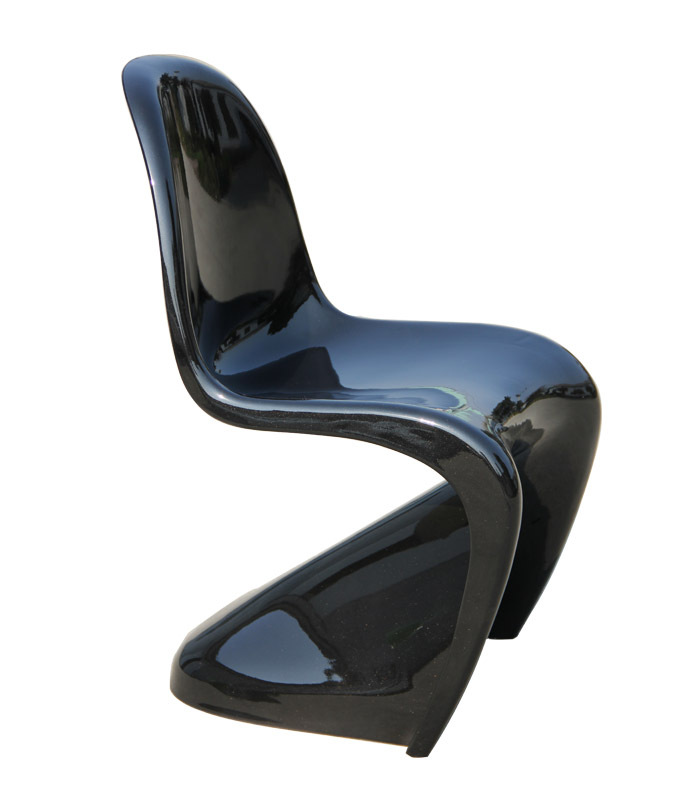 潘通椅abs休闲椅/s型庭院餐厅凳tf-833