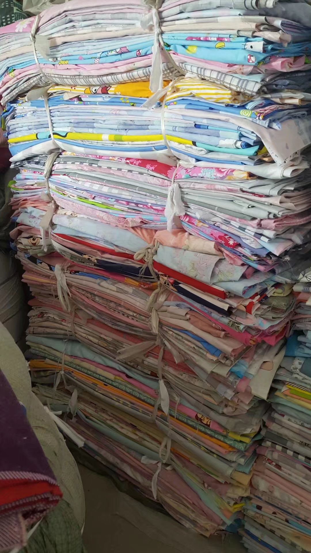 纯棉床品面料印花 二等残布头床上用品厂批发 - 阿里巴巴