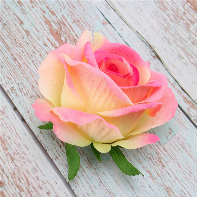 婚庆花墙装饰diy花朵仿真 摄影道具花 批发高档绒布玫瑰花头