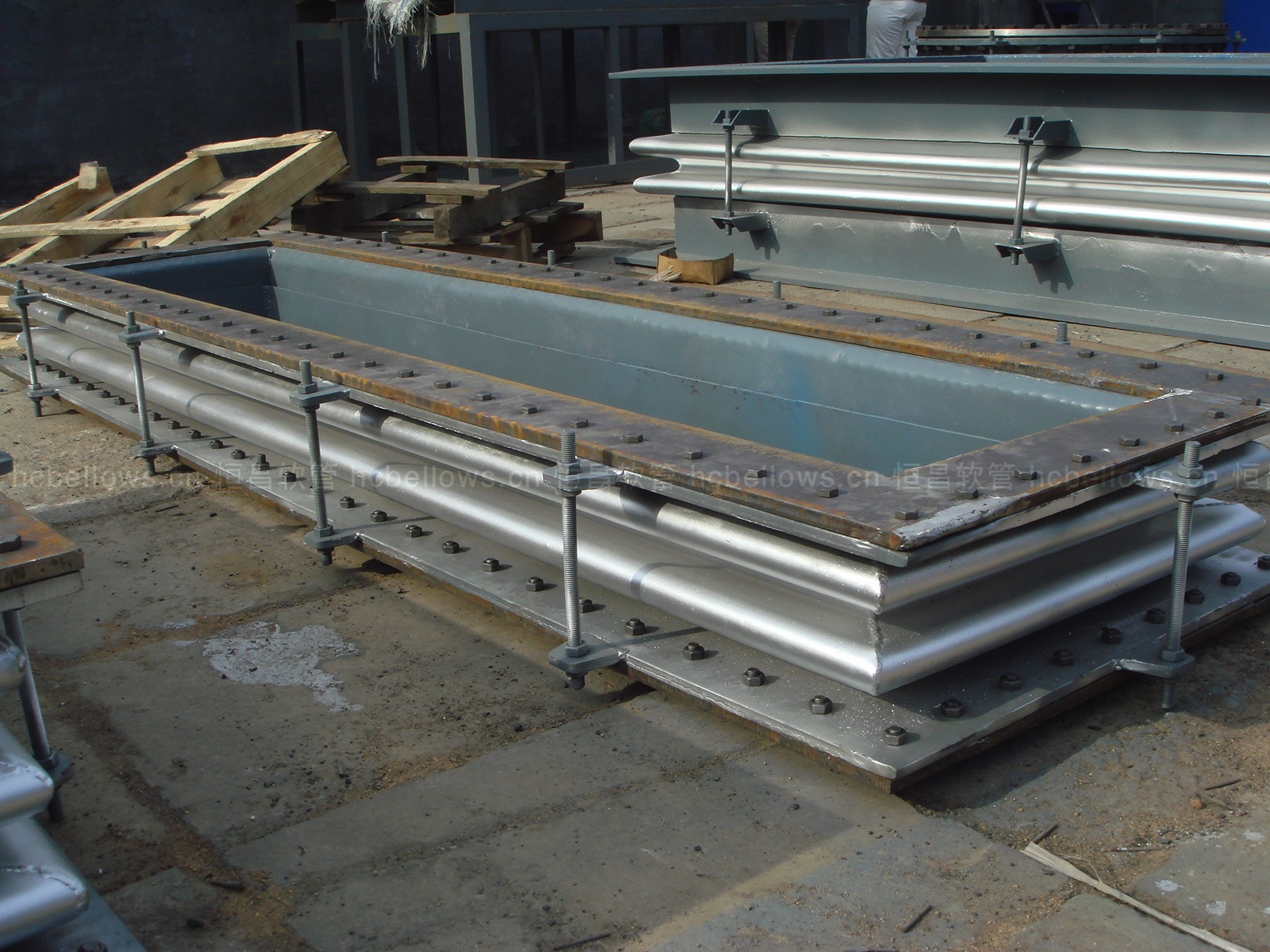 恒昌软管矩形补波纹偿器膨胀节