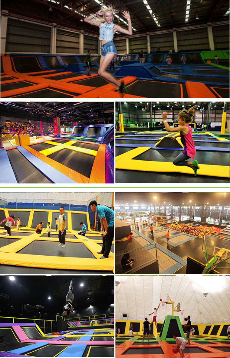 大型蹦床公园 儿童蹦蹦床淘气堡儿童乐园室内成人健身游乐场设备
