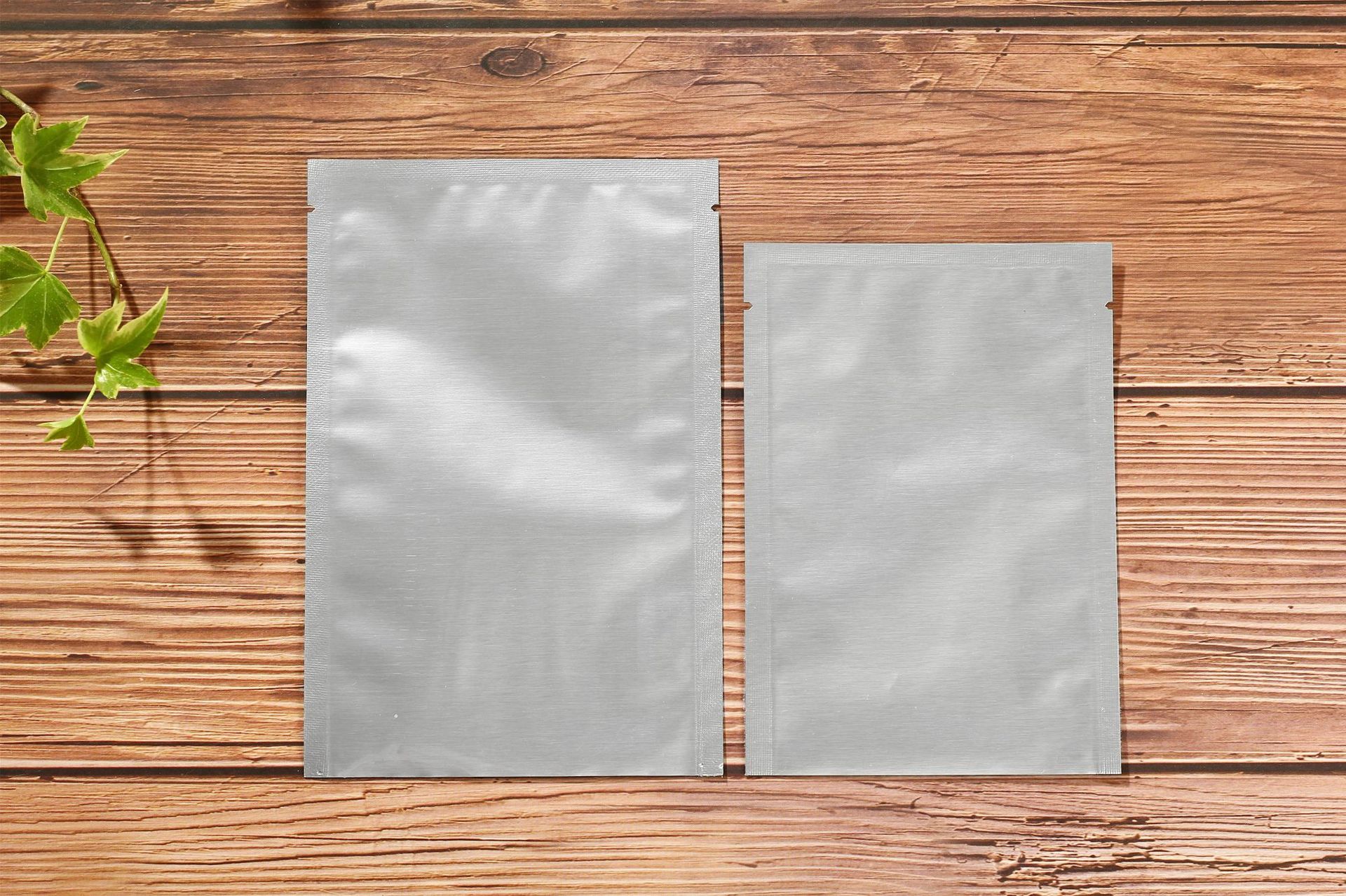 现货纯铝箔平口袋面膜包装袋定做真空铝箔袋冷冻食品包装袋粉末袋