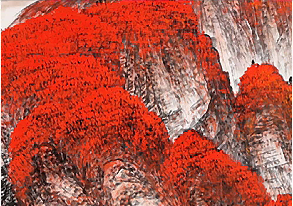 定制无纺布壁纸大型鸿运当头山水风景画客厅中式油画电视背景墙布