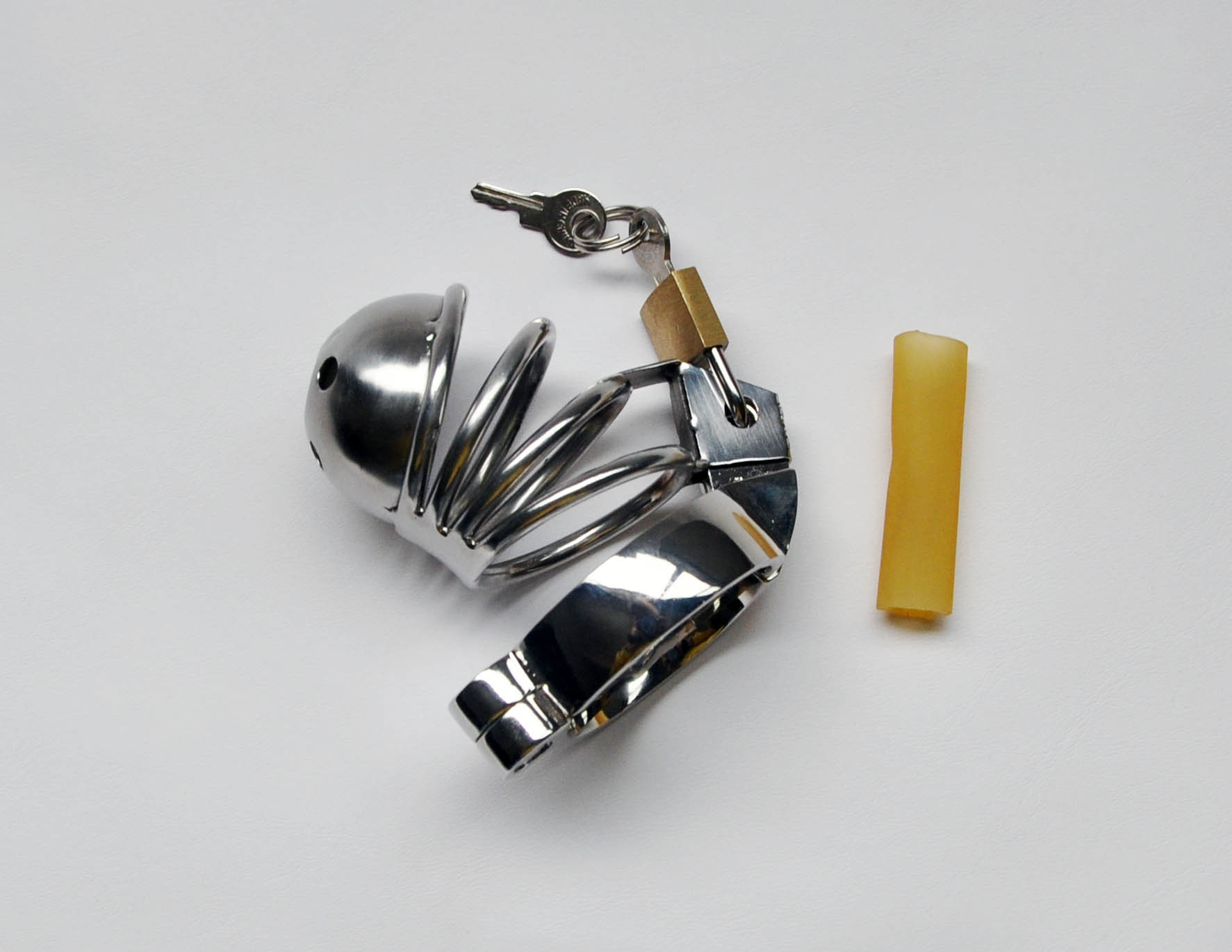 男用贞操锁弯型透气鸟笼带成人情趣性保健用品另类厂家