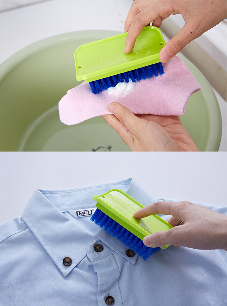 厂家直销塑料家用软毛板刷小号洗衣刷清洁刷刷鞋洗衣服刷子2元系