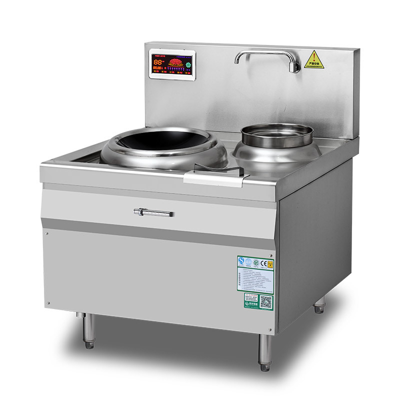 单头单尾小炒炉电磁炉商用大功率 餐饮酒店电炒炉灶商用厨房设备
