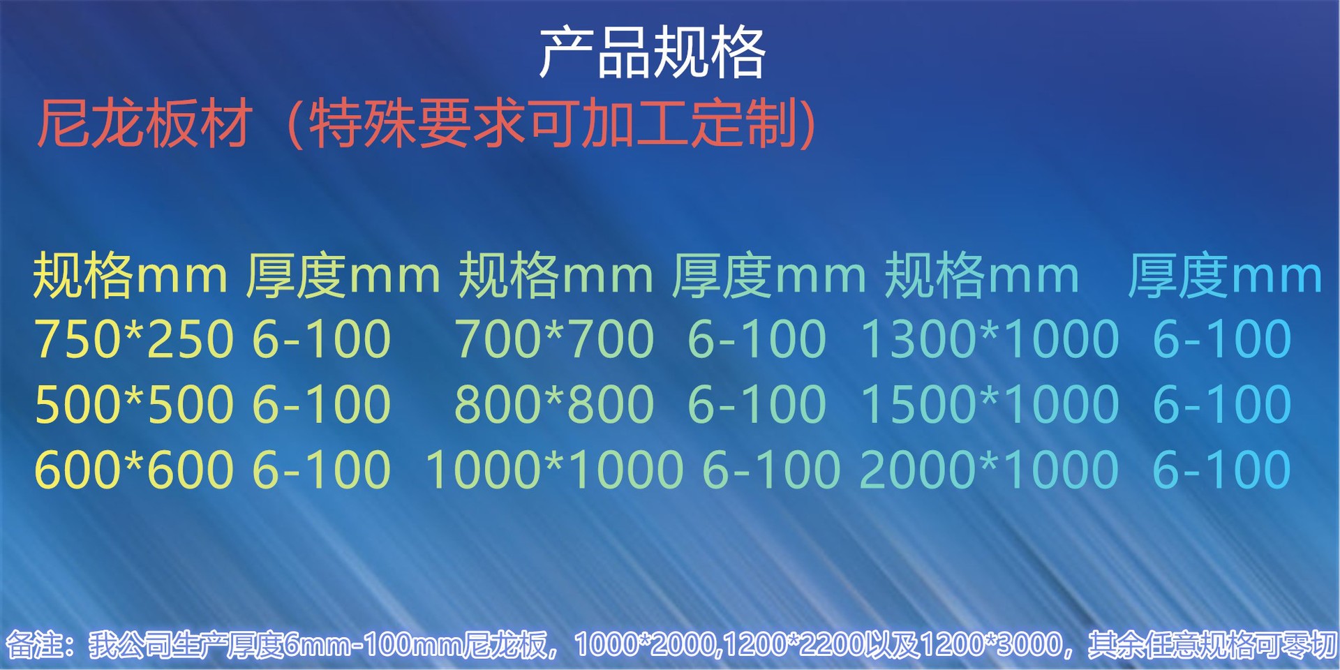 全国包邮mc尼龙板pa6尼龙板pa66尼龙板全新料