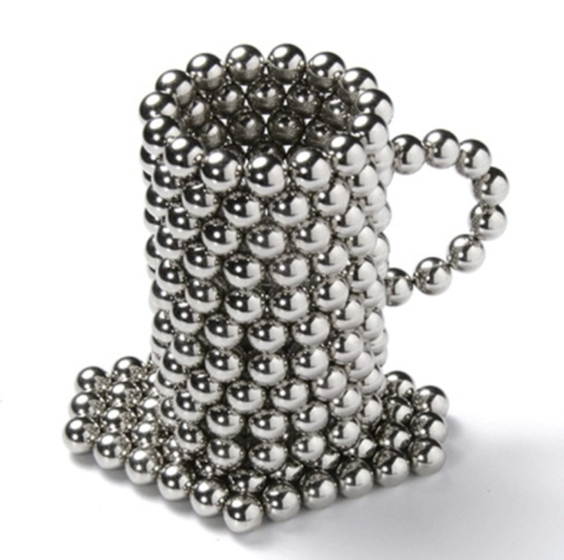 巴克球5mm216颗彩色球钕铁硼磁球磁力球珠片多色玩具批发供货