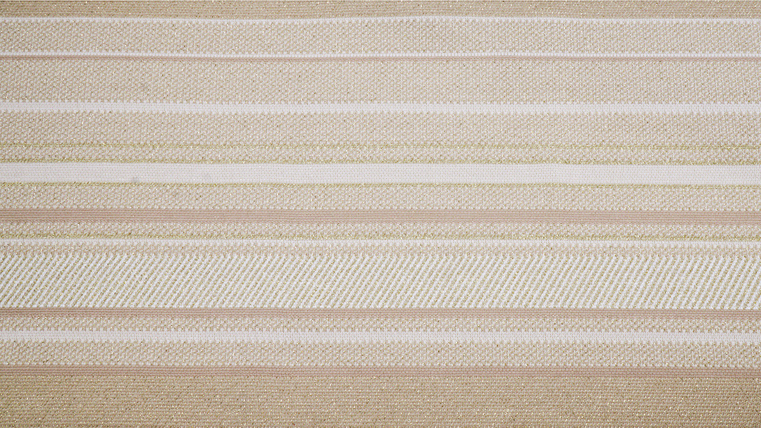 横条针织金属丝 女装童装连衣裙晚礼服舞会装 金银丝提花面料