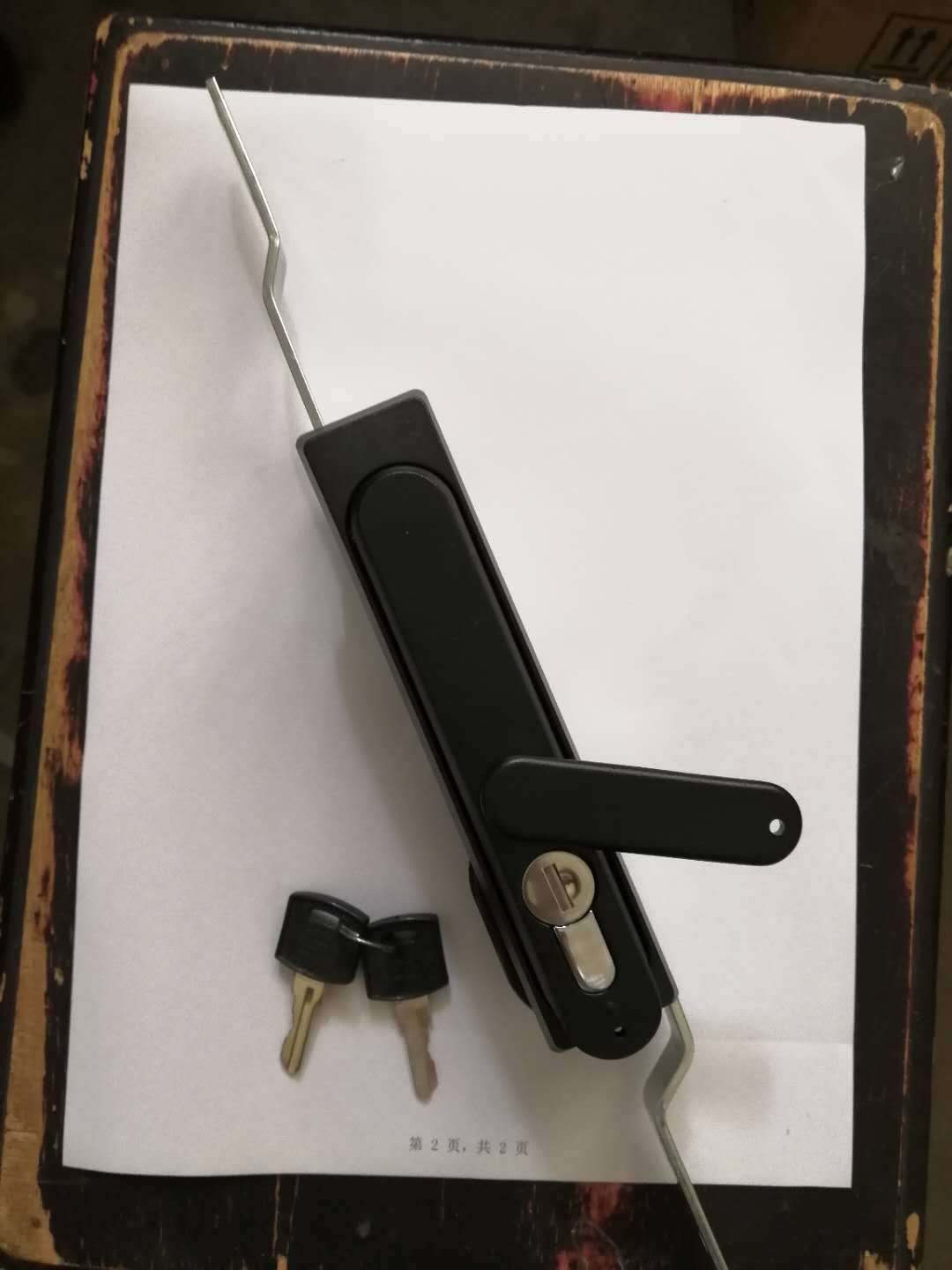 工业柜门锁 天地锁 连杆锁 高档机柜门锁 ms840-1