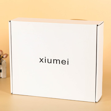 现货方形彩印纸盒子 白色飞机盒 通用包装盒瓦楞纸盒礼品彩盒定制