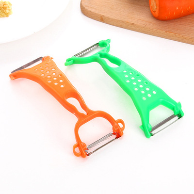 双头多功能削皮刀 苹果削皮器刮皮刀刨丝器工具