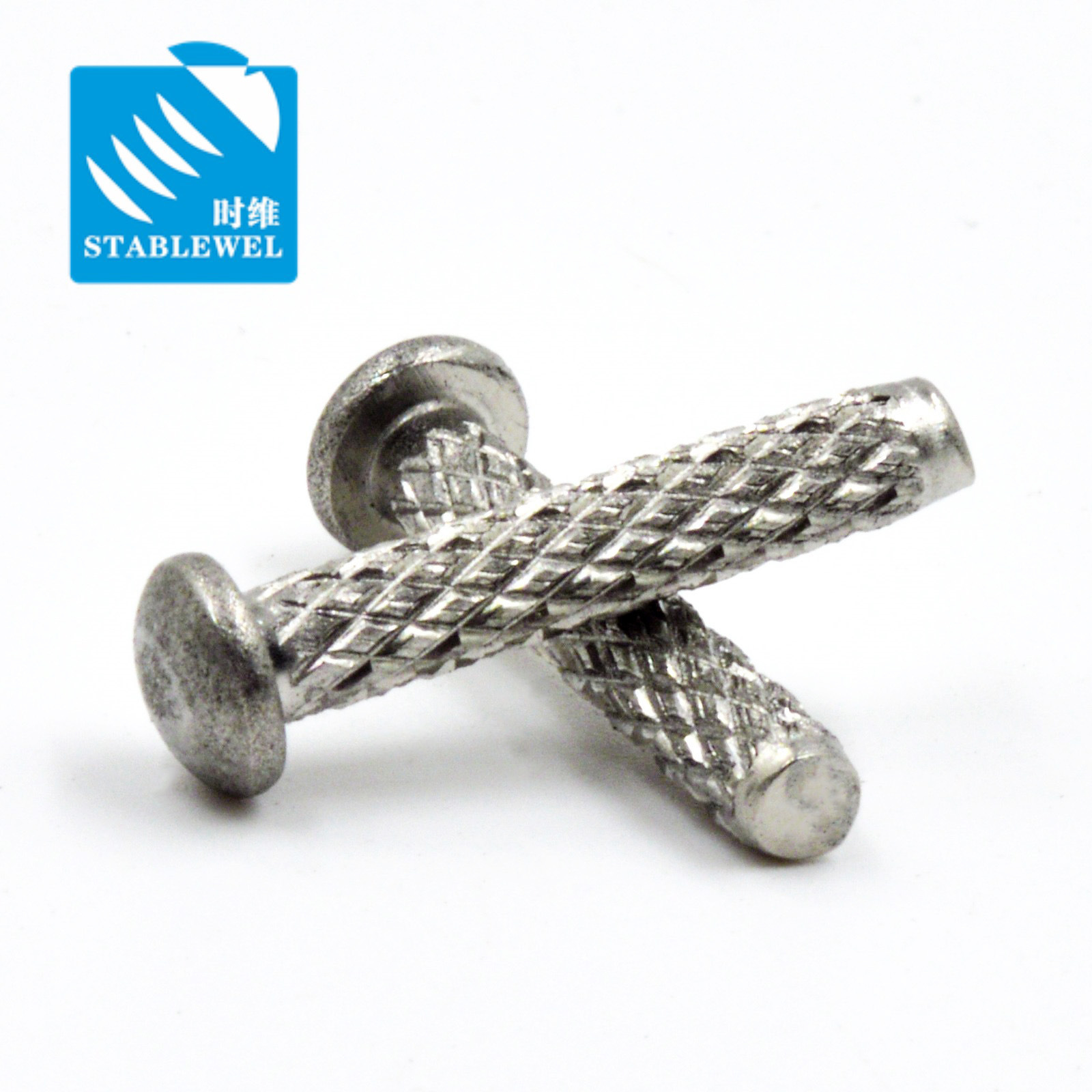 温州厂家 滚花铆钉 网纹 量大优惠 非标定制