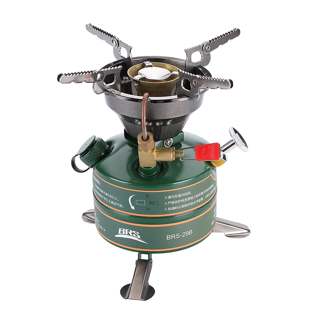 兄弟brs-29b免预热户外一体式油炉野营汽油炉炊具野营炉具炉头
