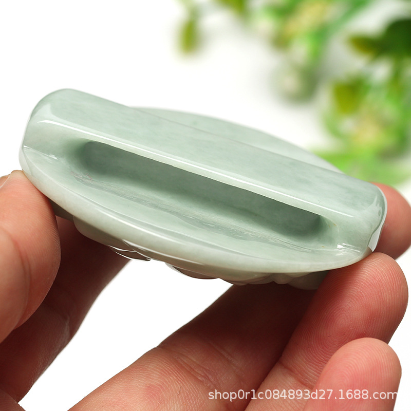 天然翡翠a货龙头皮带扣缅甸玉石腰带扣生肖龙腰挂件饰品腰扣玉器