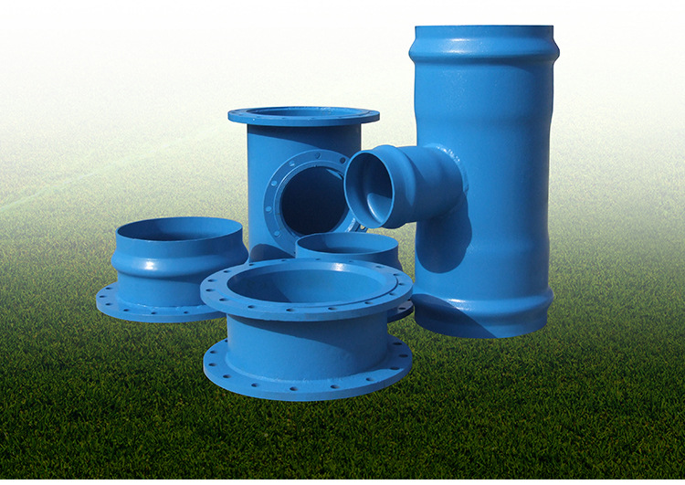 厂家直销三承变径 蓝色三承正三通 钢塑管件变径三通 直角三通