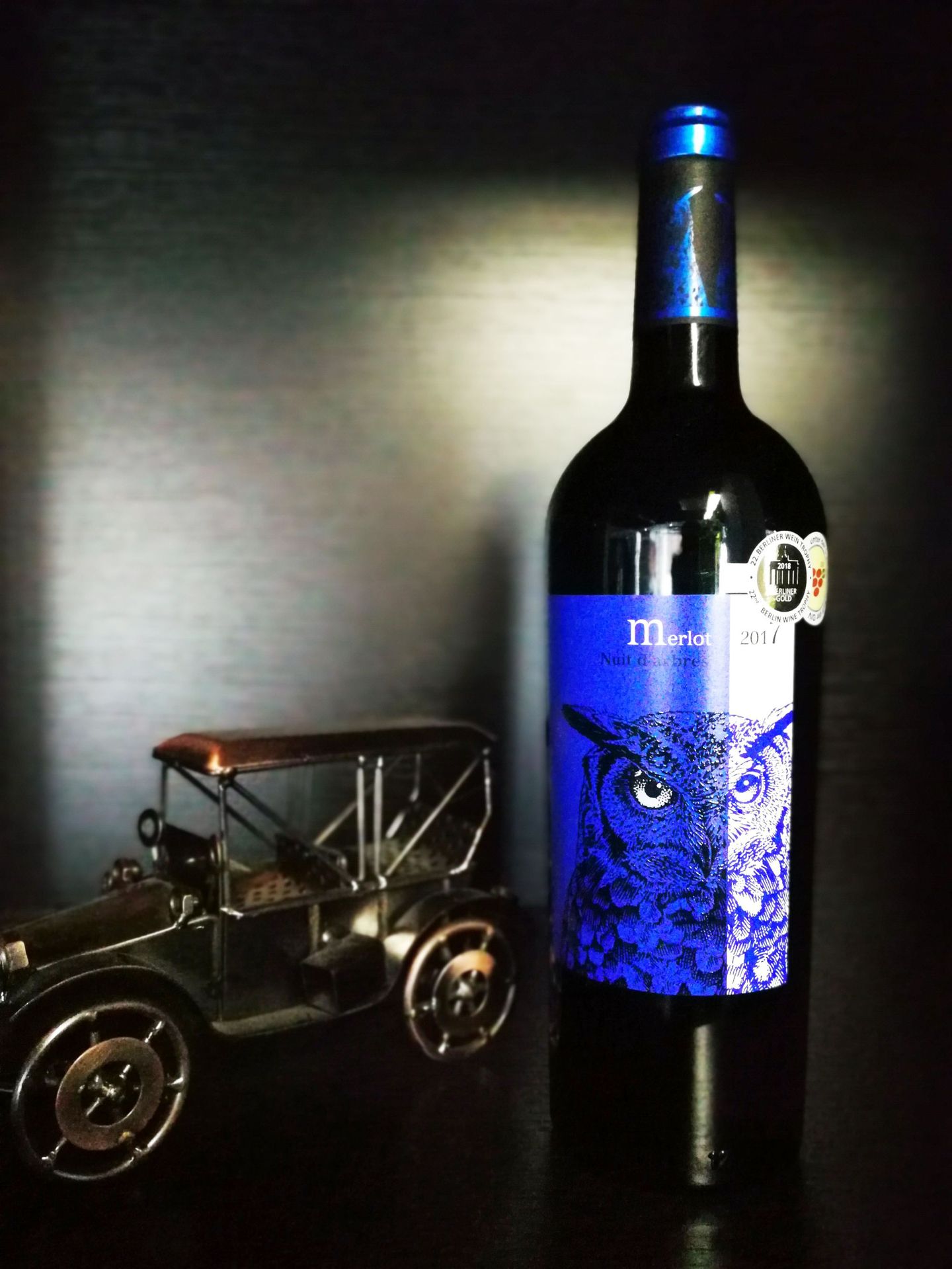 法国原瓶进口红酒猫头鹰梅洛干红葡萄酒正品酒水批发代理可议价