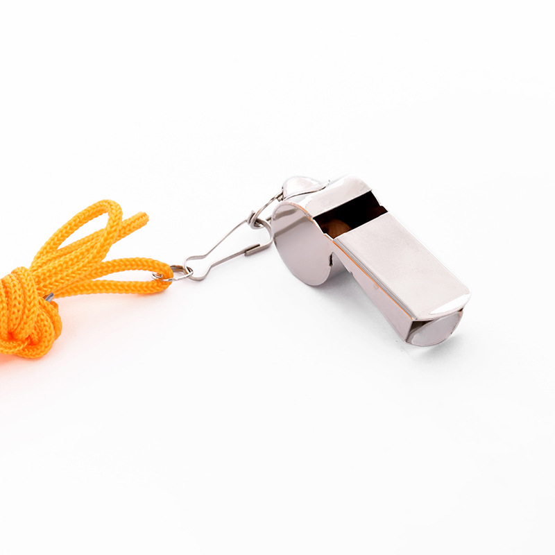 新款创意裁判口哨部队训练铁质高频警哨运动户外教练哨子厂家批发