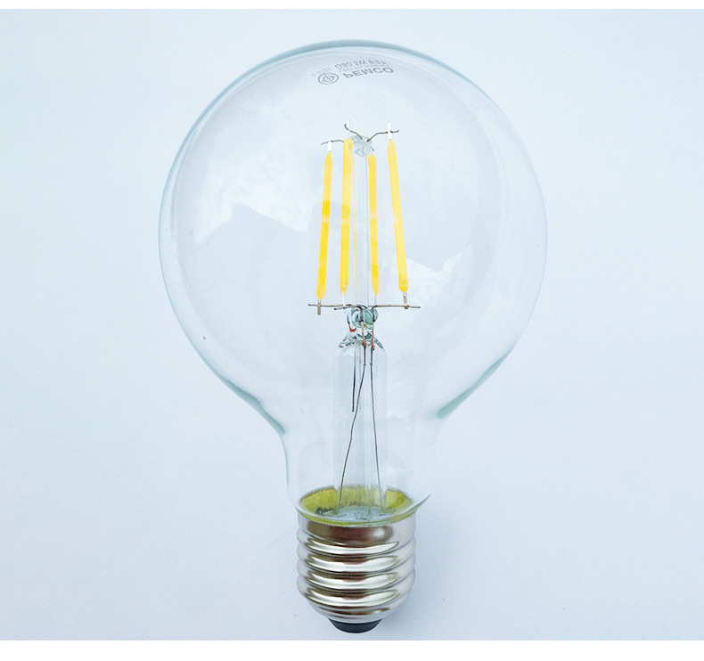 工厂直供g80g95g125护眼无频闪 分子灯光源 大圆球灯泡 led球泡灯