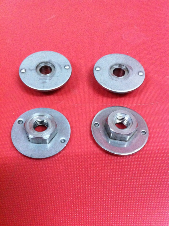 专业产销非标 铁板螺母 三孔螺母 四孔螺母 家具板牙螺母可订制