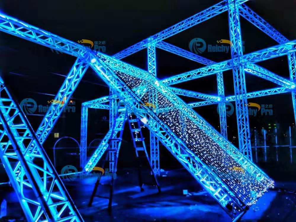 专业生产 铝合金桁架 大型网架批发 舞台灯光架音响架