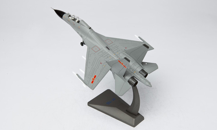 1:72歼16飞机模型 j16战斗机模型静态合金仿真成品摆件纪念版