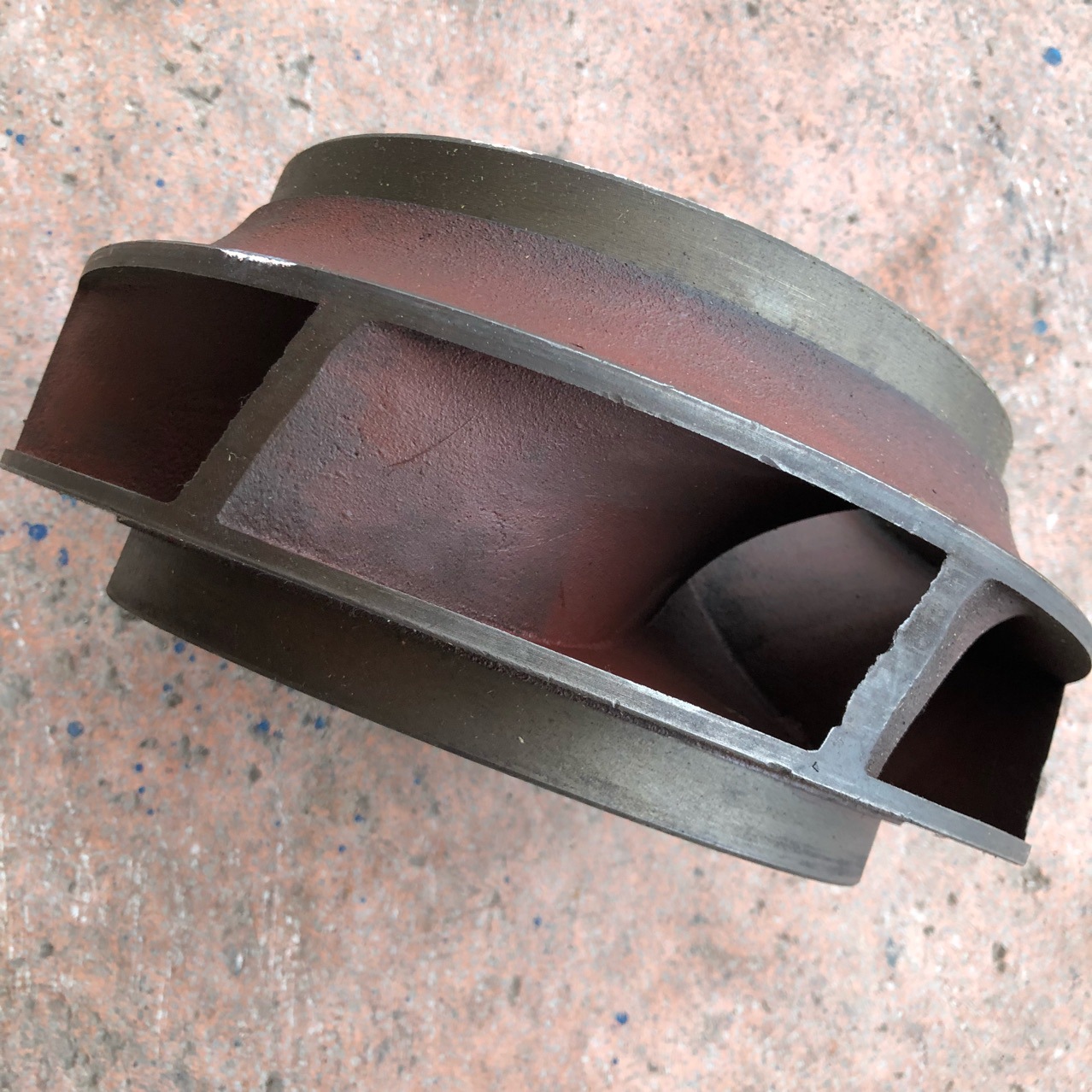 厂家直销肯富来水泵叶轮水泵配件水泵轴套填料塔盖离心泵叶轮轴套