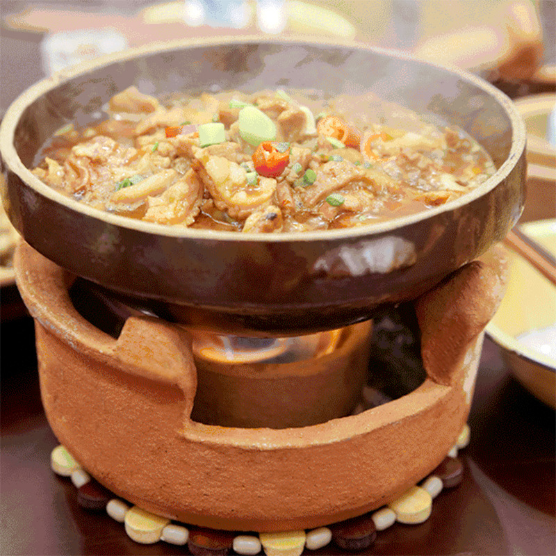 9寸浅土钵土碗湘菜馆饭店土菜馆特色餐具粗陶土碗可明火加热-阿里巴巴