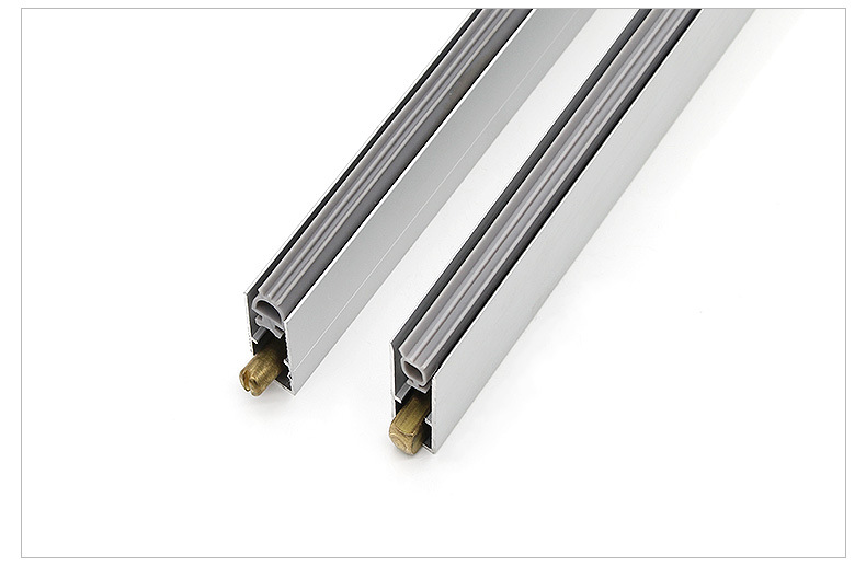 鼎福乐 铝合金防尘条 门底防尘杆 酒店宾馆房门隔音条 定制加厚