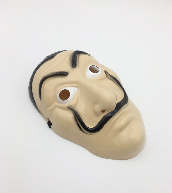 外贸爆款纸钞屋la casa de papel纸牌屋达利面具cosplay演出道具