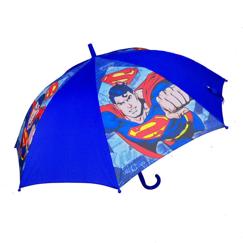 21-Inch Primary School Student Large 55 Thermal Transfer Digital Sun-Proof Non-Drip Cover Children's Umbrella Cartoon Children's Umbrella Wholesale