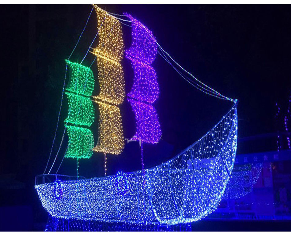 led高跟鞋造型灯 户外防水花园景观灯光节工程亮化帆船装饰造型灯